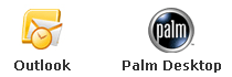 Outlook and Palm Desktop