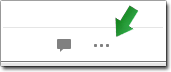 Click the ... button to toggle gadget visibility